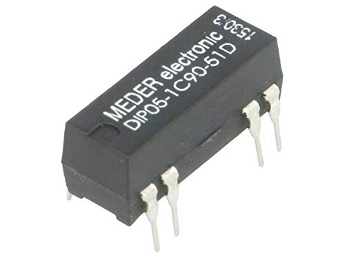 DIP051C9051D Reed-Relais 5V= 1xUM 200 Ohm +Diode parallel