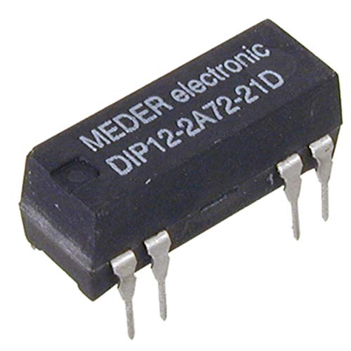 DIP122A7221D Reed-Relais 12V= 2xEIN 500 Ohm +Diode parallel