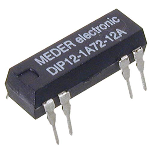 DIP121A7212A Reed-Relais 12V= 1xEIN 1000 Ohm +Diode in Reihe