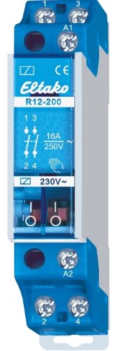 Eltako 2078019 Schaltrelais 230V. 2 Schließer 16A/250V AC