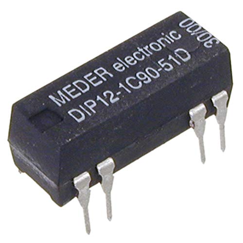 DIP121C9051D Reed-Relais 12V= 1xUM 500 Ohm +Diode parallel