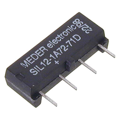 SIA12D-1K SIL-Reed-Relais 12V= 1xEIN 1000 Ohm +Diode par.